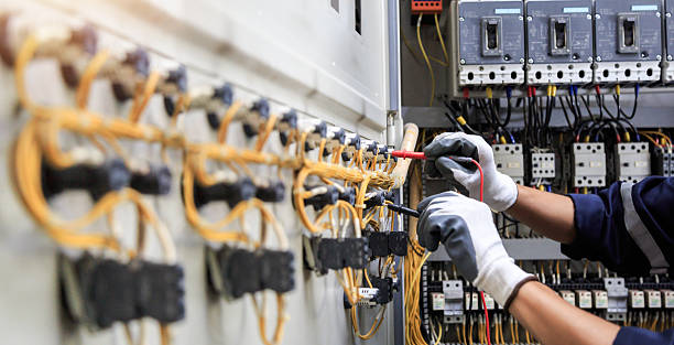 Professional Electrician technician working in Royersford, PA
